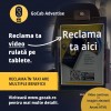 Publicitate in taxi, prin programul lansat de GoCab Romania